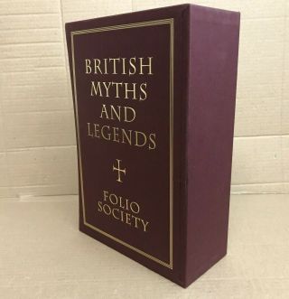 British Myths And Legends - 3 Volumes - Hardback W/ Slip Case - Folio - 2004