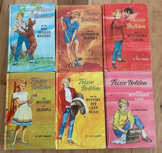 Trixie Belden Deluxe Edition Books; Julie Campbell; Kathryn Kenny