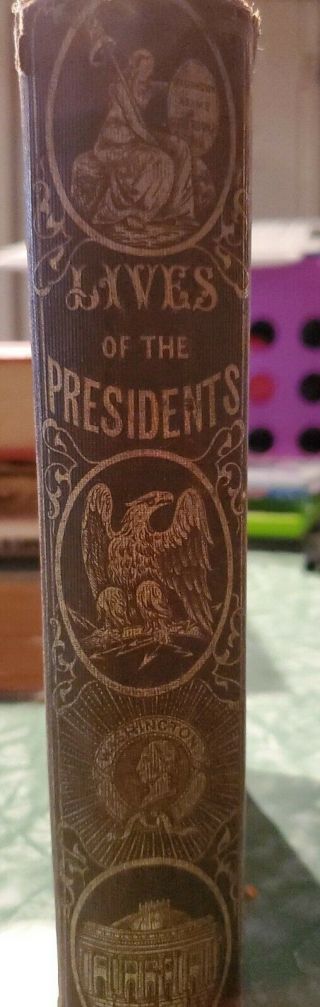 1859 Book The Presidents Of United States From Washington To Pierce John Frost