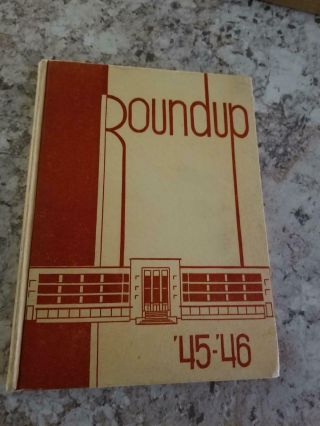 Lincoln High School,  San Francisco Calif.  Roundup Yearbook 1945 - 46
