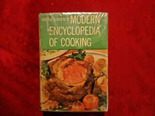 Meta Given’s Modern Encyclopedia Of Cooking Hardcover With Rare Dust Jacket 1954