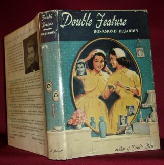 Rosamond Du Jardin Double Feature 1953 Hardcover Dj Ya Novel Girls Twins College