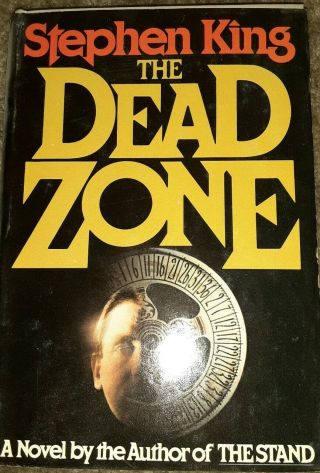 The Dead Zone By Stephen King (1979,  Hardcover) - Hc,  Dj - Bce -