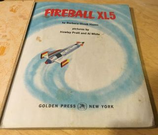 Fireball XL5 (A little golden book) (1st Ed) by Hazen,  Barbara Shook 2