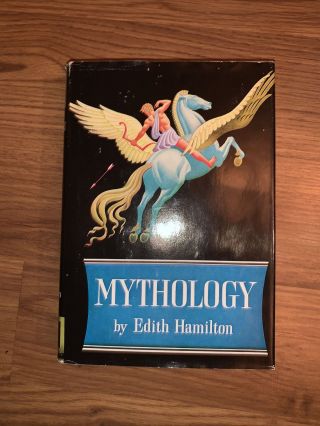 Mythology By Edith Hamilton 1942 Hcdj Illustrated By Steele Savage