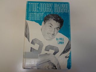 The Dick Bass Story Hbdj 1969 Nfl Los Angeles Rams Football Running Back
