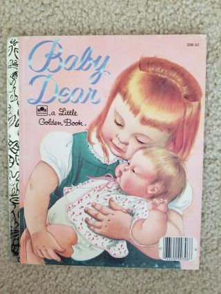 A Little Golden Book Baby Dear Eloise Wilkin 1962 As No Writing No Name