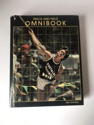 1980 Track And Field Omnibook By Athletics Running Doherty Hc Dj Sport