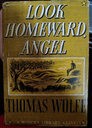 Look Homeward Angel By Thomas Wolfe 1957 Modern Library Giant Edition Hb