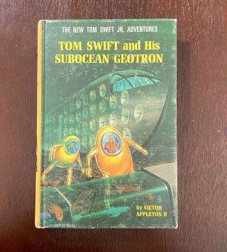Tom Swift And His Subocean Geotron 27 First Edition 1966 Hc Book By Appleton Ii