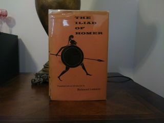 The Iliad Of Homer Richard Lattimore Vintage 1951 Hardcover