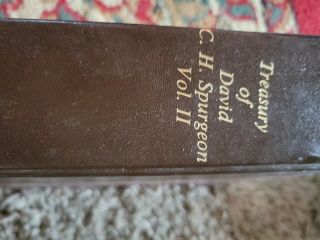 The Treasury Of David,  A Commentay On The Psalms (C H Spurgeon - 1982) vol II 2