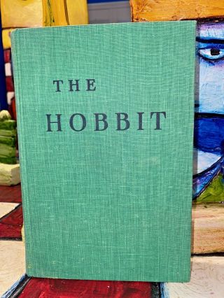 1966 Green Cloth Hc: The Hobbit Or There And Back Again,  J.  R.  R.  Tolkien