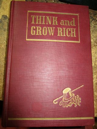 Think And Grow Rich (napoleon Hill) 1948 Ralston Society Hc Of 1945 Edition