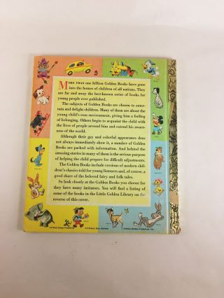 1957 Eloise Wilkin Wonders of Nature Vintage Little Golden Book by Jane Werner W 3
