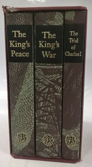 The English Civil War Cv Wedgwood Folio Society 3 Volumes King 