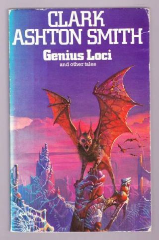 Genius Loci And Other Tales By Clark Ashton Smith - 1974 Uk Panther Paperback