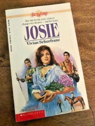 Josie By Vivian Schurfranz 28 In The Sunfire Romance Series 1988