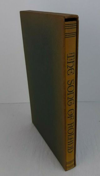 The Song Of Roland By Charles Moncrieff Heritage Press 1938 Ill.  Angelo Slipcase