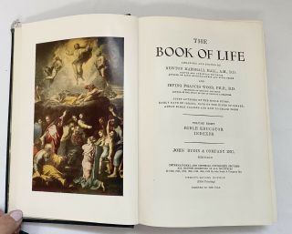 The Book Of Life,  Bible Educator Index,  Arranged By Newton Marshall Hall 8 Books