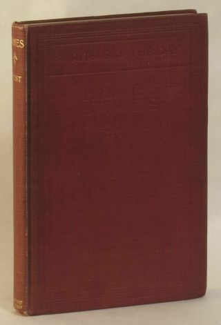 Rebecca West / Henry James First Edition 1916 262792