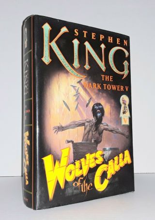 Stephen King Dark Tower V Wolves Of The Calla First Edition Hcdj
