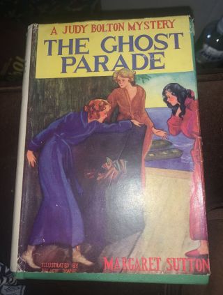 1933 The Ghost Parade - A Judy Bolton Mystery Book - Margaret Sutton - Hardcover