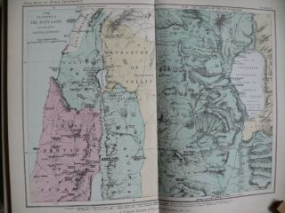 Hand - Book Of Bible Geography By Geo.  H.  Whitney,  Nelson & Phillips,  Ny: 1875