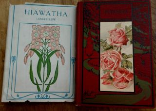 The Song Of Hiawatha C.  1905 Henry Wadsworth Longfellow Illustrated Hcdj