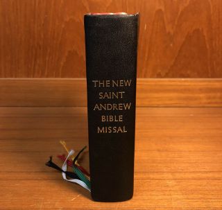The Saint Andrew Bible Missal 1966 Benziger Brothers Catholic Prayers