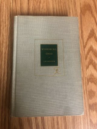 Winesburg,  Ohio By Sherwood Anderson - Modern Library Edition - Beverly Hills,  Ca
