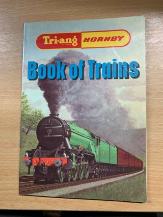 Vintage " Tri - Ang Hornby Book Of Trains " Illustrated Thin Hardback Book (p2)