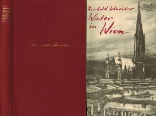 Reinhold Schneider,  Winter In Wien,  Notizbücher 1957/58,  Leinen Osu,  Herder 1959