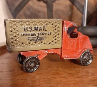 Vintage Tootsietoy Mack Truck Us Mail Airmail Service Truck Pre War 1930s