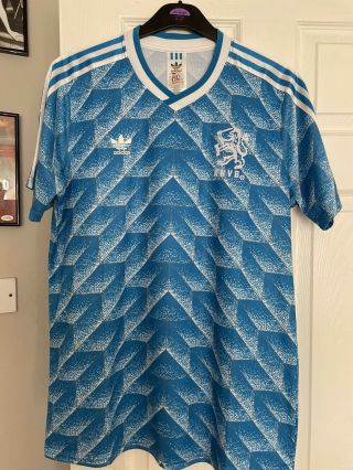 Holland Shirt Size Xl Netherlands Retro Vintage Football 1988 Remake Soccer