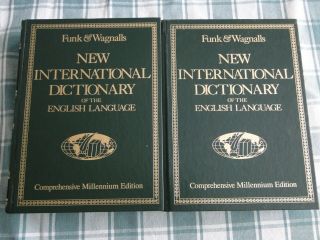 2000 Funk & Wagnalls International Dictionary Of The English Language 2 - Vol