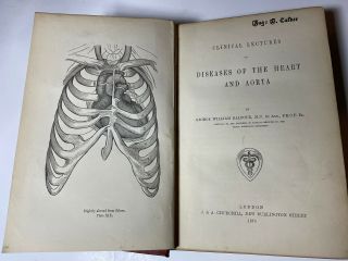 1876 Clinical Lectures On Diseases Of The Heart And Of The Aorta B169