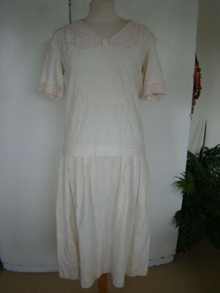 Laura Ashley Ivory Vintage Lace Detail Wedding Garden Party Dress Size 12