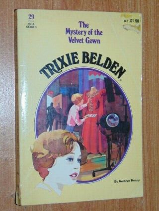Trixie Belden 29.  The Mystery Of The Velvet Gown Kenny,  Kathryn