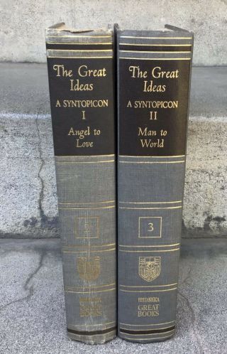 Britannica Great Books Of The Western World Vol 2 - 3.  (1952)