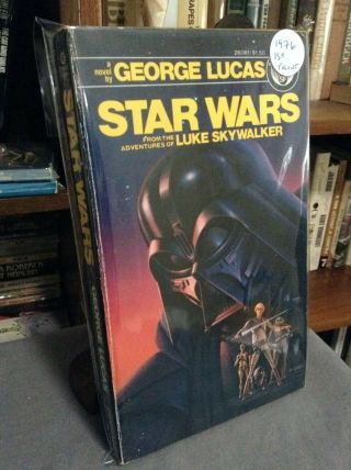 Star Wars By George Lucas - 1976 1st Print Vintage Paperback -
