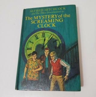 Alfred Hitchcock & Three Investigators 9 Mystery Of The Screaming Clock Hc