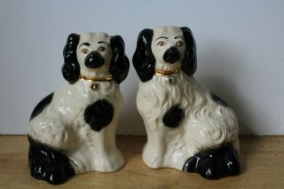Vintage Beswick Pottery 1378 - 6 King Charles Spaniels Dogs (hospiscare)