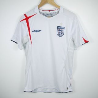 England 2005 - 2007 Home Umbro Vintage Football Shirt Jersey Size S