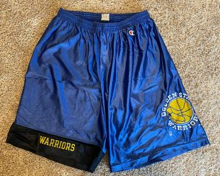 Golden State Warriors Vintage Champion Shorts