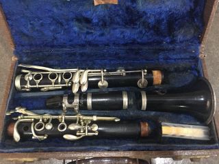 Vintage Schreiber & Sohne Clarinet From Baxter Northup - Made In Germany