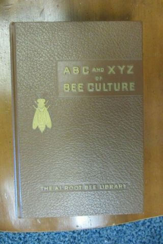 Abc Xyz Of Bee Culture Hc Root 1980 Honey Keeping History Pollen Farms Oop Hive