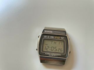 Rare Seiko Vintage Digital Watch Made In Japan
