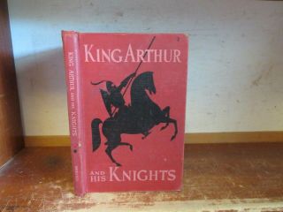 Old King Arthur And His Knights Book Medieval Legend Merlin Fairy Tale Myth King