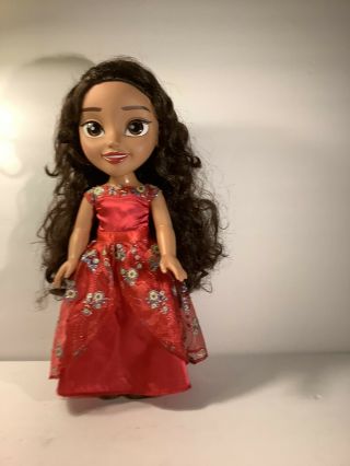 Princess Elena Of Avalor 16” Animator Doll With Tiara And Shoes